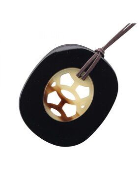 Hermes Necklace Lift GM Black